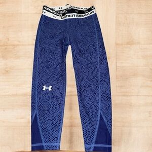 Under Armour Crop Leggings Youth Small NEW